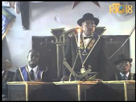 Visite du Conseil Exécutif du Grand Orient d'Haïti de 1824 à la Responsable Loge La Judée # 37
