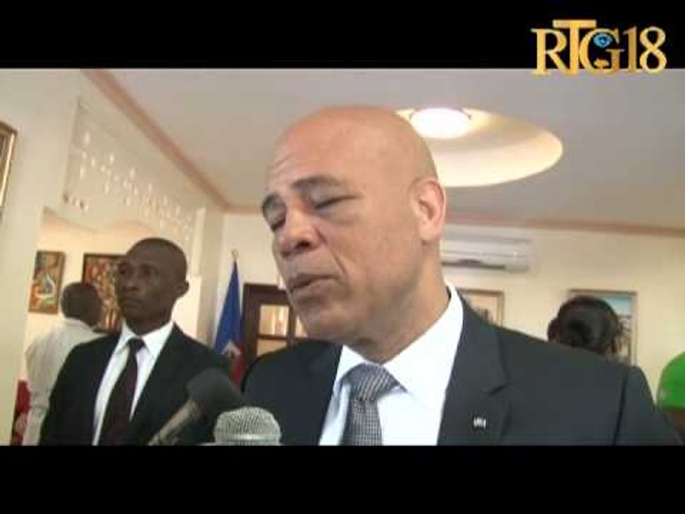 Vizit Premye Minis Laurent Salvador Lamothe Lise Toussaint Louverture ansanm ak lansman ofisyèl trav