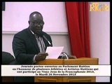 Journée Portes Ouvertes au Parlement Haïtien en l'Honneur de plusieurs Athlètes et Artistes Haïtiens