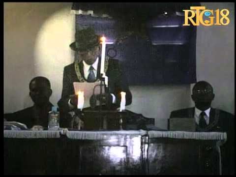 Visite du Conseil Exécutif du Grand Orient d'Hïti de 1824 à la Responsable Loge l'Avenir # 50, Orien