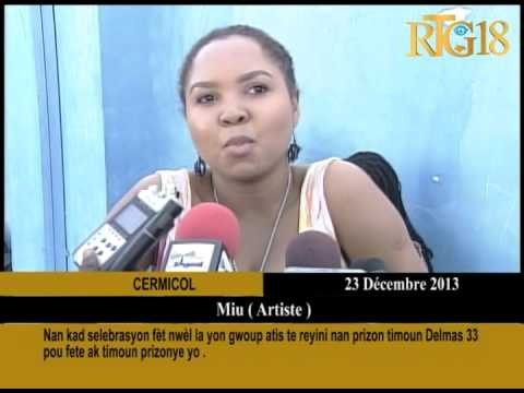 Nan kad selebrasyon fèt Nwèl la yon gwoup Atis te reyini nan prizon timoun Delmas 33 pou fete ak tim