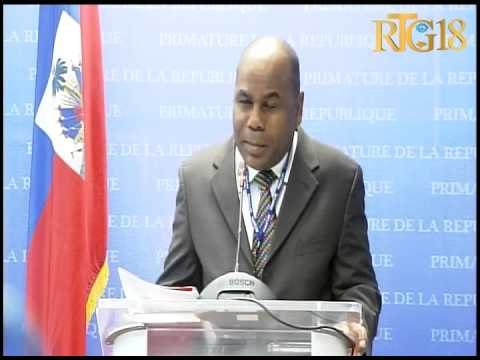 Kòdinatè pwogram Gouvènman lakay ou a Abel Nazaire prezante bilan divès reyalizasyon ki deja fèt nan