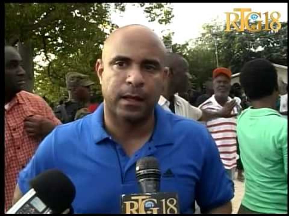 Vizit Premye Minis Laurent Salvador Lamothe nan Twou Bagèt lokalite Karyès 8èm seksyon kominal Akayè