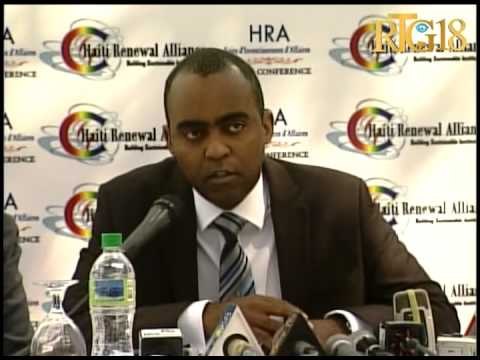 Responsab Haïti Renewal Alliance HRA yo anonse òganizasyon 5èm fwa envestisman afè nan peyi a soti 1