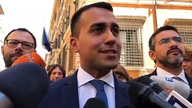 Di Maio - Approvato al Senato il taglio dei parlamentari (11.07.19)