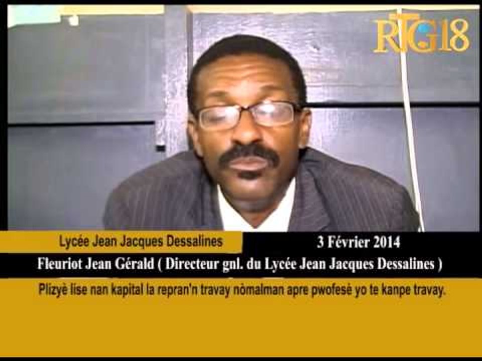 Plizyè lise nan kapital la repran'n travay nòmalman apre pwofesè yo te kanpe travay