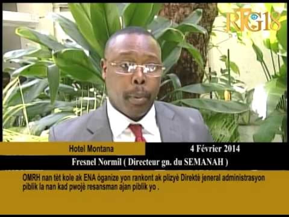 OMRH nan tèt kole ak ENA òganize yon rankont ak plizyè Direktè jeneral administrasyon piblik nan kad