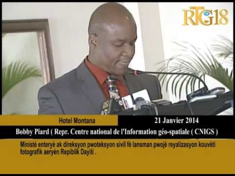 Ministè enteryè ak direksyon pwoteksyon sivil fè lansman pwojè reyalizasyon kouvèti fotografik aeryè