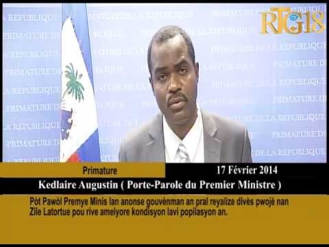 Pòt pawòl Premye Minis lan anonse gouvènman an pral reyalize divès pwojè nan Zile Latortue pou amely