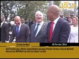 Vizit Prezidan peyi a Michel Joseph Martelly akonpaye Prezidan Panama a Ricardo Martinelli Berrocal