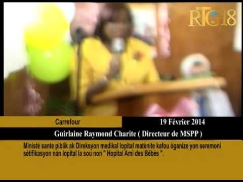 Ministè sante piblik ak Direksyon medikal lopital matènite kafou òganize yon seremoni sètifikasyon n