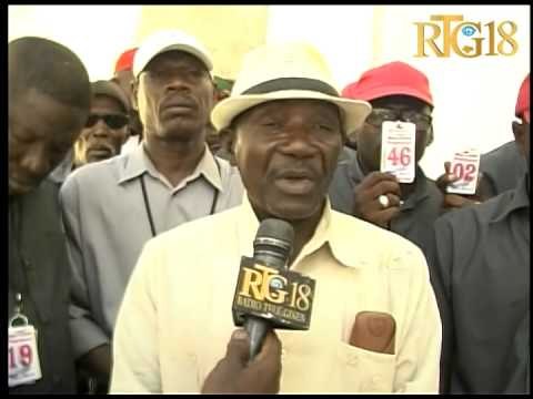 Dirijan Sendika Red Cap yo swete bon retou a Prezidan peyi a Michel Joseph Martelly