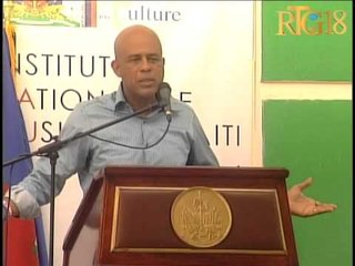 Institut National de Musique d'Haïti INAMUH prezante premye nwayo òkès enstiti a bay Prezidan Repibl