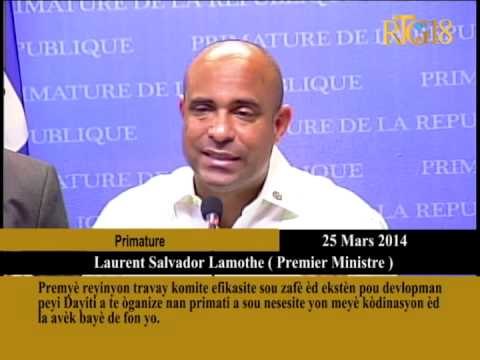 Premyè reyinyon travay komite efikasite sou zafè èd ekstèn pou devlopman peyi Dayiti a te òganize na