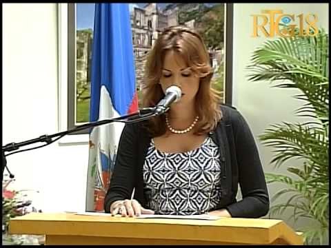 Enstalasyon nouvo Sekretè deta touris ak endistri atistik la, Colombe Emilie Gessie Menos