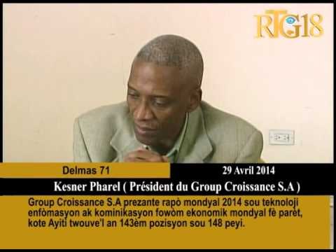 Group Croissance S A prezante rapò Mondyal 2014 sou teknoloji enfòmasyon ak kominikasyon fowòm ekono