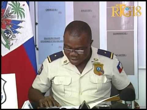 Prezantasyon Bilan operasyon PNH soti 16 pou rive 30 Avril 2014 la nan divès kwen nan peyi a pou kwa