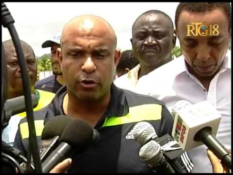Premye minis Laurent S Lamothe Vizit komin Ansavo depatman Nip Ayiti