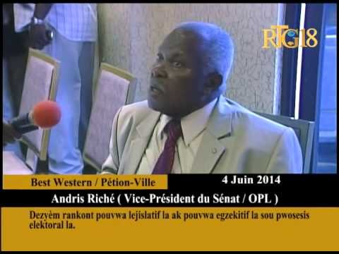 Prezidan Michel Joseph Martelly nan kad 2èm jounen dyalòg ant pouvwa ekzekitif la ak lejislatif la