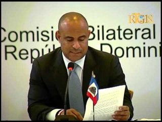 Haiti République Dominicaine   3èm reyinyon komisyon bilateral wo nivo