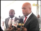 Prezidan Joseph M Martelly vizite bato A.R.A Libertad ki sòti an Argentine