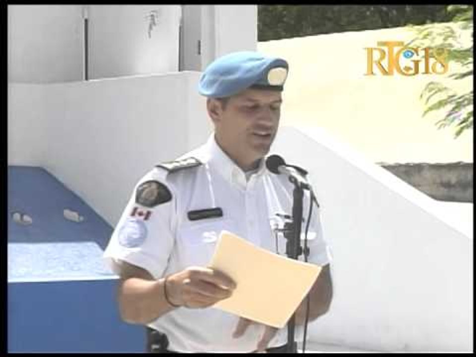 La MINUSTAH inaugure  conjointement avec la PNH ce mercredi 13 Août 2014 3 armureries à l'académie d