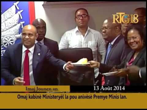 Le premier Ministre Laurent Salvador Lamothe fête un nouveau Printemps