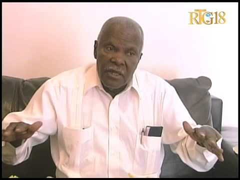 Le vice président du sénat , Andris Riché