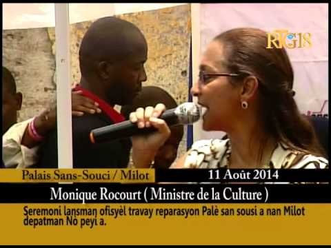 Lansman ofisyèl travay reparasyon palè san sousi nan Milot depatman Nò