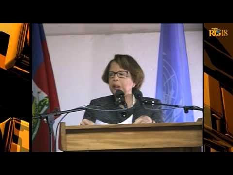 La représentante du secrétaire général de l'ONU en Haïti Sandra Honoré