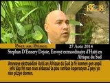L'envoyé extraordinaire de l'embassade D'haïti en Afrique du Sud,Mr  Stéphan D'ennery Déjoie