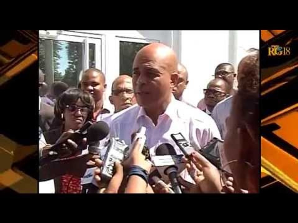 Rencontre  entre le Président Michel Joseph Martelly et l'ancien Président Réne Garcia Préval