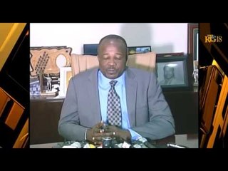 Intervention du président du Sénat Desras Simon Dieuseul sur la situation politique du pays