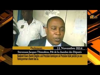 Rencontre  la Chambre des Députés sur le fonctionnement de l'institution.