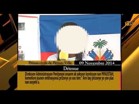 A l'occasion de la journée nationale des detenus, 9 novembre 2014 à Prison civile de Pétion ville