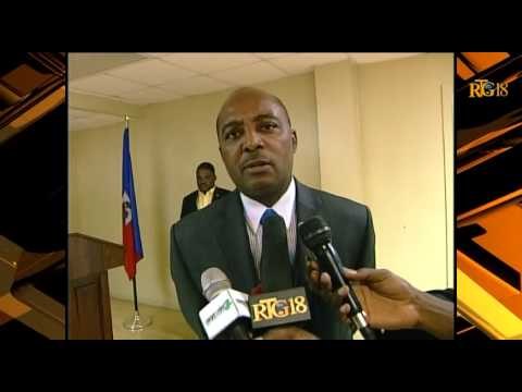 Rencontre entre la commission de l'éducation nationale du Sénat et le ministre Manigat