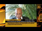 Salutations officielles au Président Martelly à l'occasion des fêtes de f in d'année