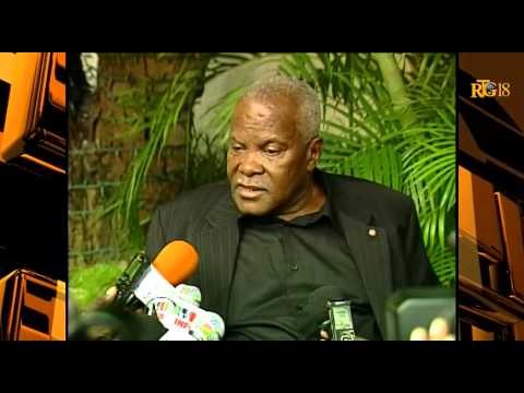 L'intervention du Sénateur Andris Riché sur le rapport de la commission consultative.