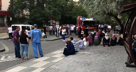 Ankara'da hastanede kimyasal madde alarmı