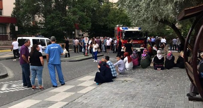 Ankara'da hastanede kimyasal madde alarmı