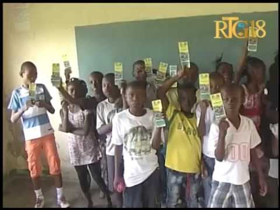 Haïti / Cité Soleil.- Lancement du programme ''Kraze Grangou''