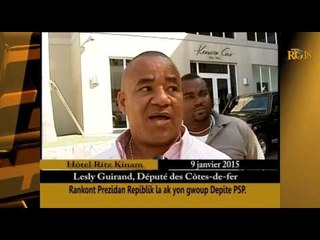 Rencontre entre le Pré sident Martelly et des Députés du PSP