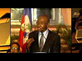 Evans Paul Premier Ministre d'Haiti - Installation