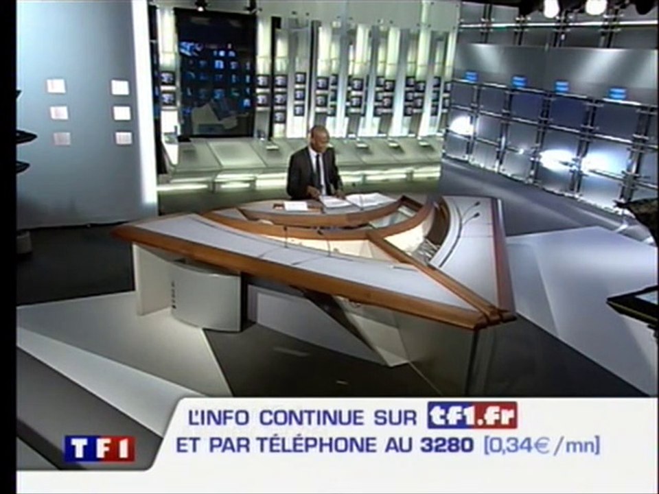 TF1 - 7 Août 2006 - Pubs, JT 20H (Harry Roselmack), teasers