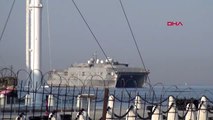 ÇANAKKALE ABD Donanması'na ait 'USNS Yuma', Çanakkale Boğazı'ndan geçti