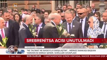 Cumhurbaşkanı Erdoğan'dan Srebrenitsa mesajı
