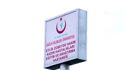 Zübeyde Hanım hastanesinde yangın