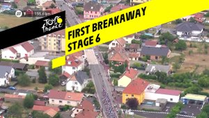 Première echapée / First breakaway - Étape 6 / Stage 6 - Tour de France 2019