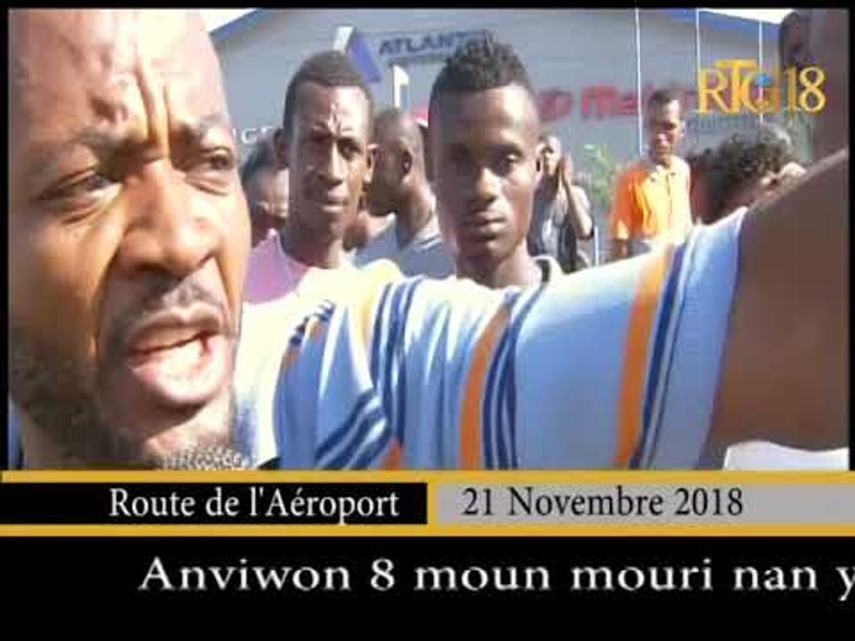 Gadel Janl Ye 21 Novembre 2018 / Aéroport Int. Toussaint Louverture