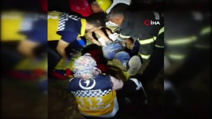 Mardin'de minibüs şarampole yuvarlandı: 7 yaralı